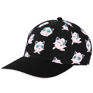 Bioworld Casquette - Pokémon - Jigglypuff Noire Taille Enfant Ajustable