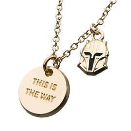 Salesone Necklace - Star Wars The Mandalorian - This is the Way Alloy
