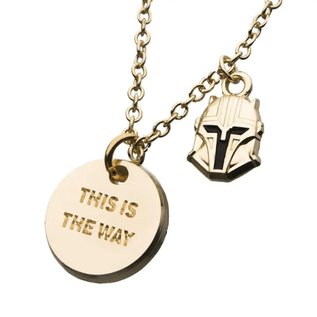 Salesone Collier - Star Wars The Mandalorian - This is the Way en Alliage