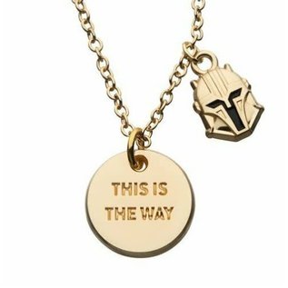 Salesone Necklace - Star Wars The Mandalorian - This is the Way Alloy