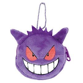 ShoPro Pochette - Pokémon Pocket Monsters - Gengar/Gangar en Peluche avec Chaîne