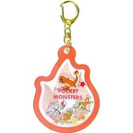 ShoPro Keychains - Pokémon Pocket Monsters - Type Feu Shaka Chara in Acrylic