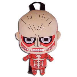 Great Eastern Entertainment Co. Inc. Backpack - Attack on Titan - Colossal Titan Plush 12"