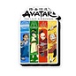 NMR Aimant - Avatar: The Last Airbender - Les Quatres Éléments en Bois 3D