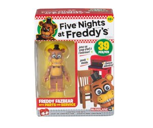 Five Nights at Freddy's Freddy Fazbear W/Parts & Service 25201 Construction  Set