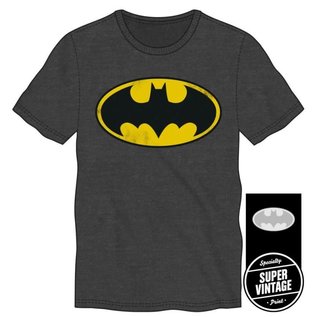 Bioworld T-shirt - DC Comics Batman - Logo Classic Gray