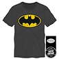 Bioworld Tee-shirt - DC Comics Batman - Logo Classique Gris