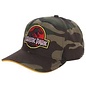 Bioworld Baseball Cap - Jurassic Park - Camouflage with Logo Embroidered Adjustable