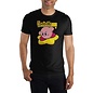 Bioworld T-Shirt - Nintendo Kirby - Warpstar and Kanji Black