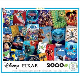 Ceaco Casse-tête - Disney Pixar - Photomontage d'Affiches de Films 2000 pièces