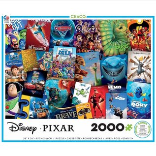 Ceaco Puzzle - Disney Pixar - Movie Posters Photomontage 2000 pieces