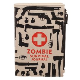 Bioworld Carnet de Notes - Journal de Survie - Attaques de Zombies avec Pochette en Canevas