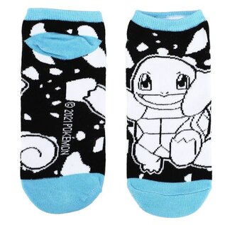 Bioworld Socks - Pokémon - Pikachu, Charmander, Bulbasaur, Squirtle, Gengar Pack of 5 Pairs Short Ankles