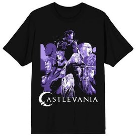 Bioworld T-Shirt - Castlevania - Poster of Season 3 Purple and Black