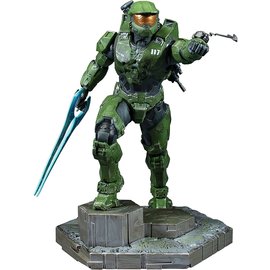 Dark Horse Figurine - Halo Infinite - Master Chief with Grappleshot Statue PVC 10" *Damaged Box