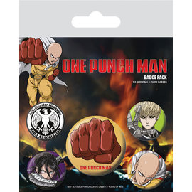 Pyramid International Buttons - One Punch Man - Ensemble de 5 de Collection