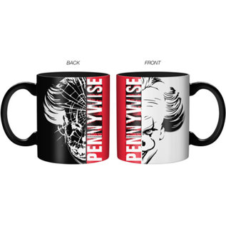 Silver Buffalo Mug - It Chapter Two - Pennywise's Face Split 20oz
