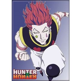 Ata-Boy Magnet - Hunter X Hunter - Hisoka Blue Background