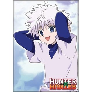Ata-Boy Magnet - Hunter X Hunter - Killua Blue Background