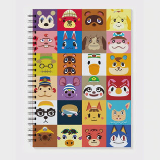 Pyramid America Notebook - Animal Crossing - Characters Grid