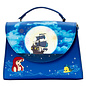 Loungefly Handbag - Disney The Little Mermaid - Ariel, Flounder and Sebastian In Front of the Fireworks Crossbody Bag in Faux Leather