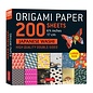 Tuttle Origami Paper - Tuttle - Design of Japanese Washi 200 Squares of 17 cm