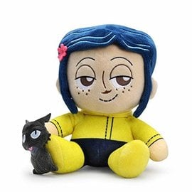 Kidrobot Plush - Coraline - Coraline with Cat Phunny 8"