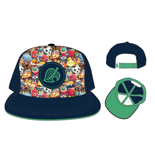 Bioworld Casquette - Animal Crossing - Personnages Variés et Logo Taille Enfant