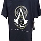 Bioworld T-Shirt - Assassin's Creed - "Live by the Creed" Black and Gold
