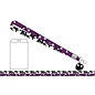 Bioworld Lanyard - Nightmare Before Christmas - Jack Skellington's Head Purple Keychain in Rubber and Collectible Sticker