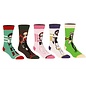 Bioworld Chaussettes - My Hero Academia - Deku, Bakugo, Ochaco, Tsuyu et Iida 5 Paires Crew