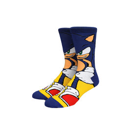 Bioworld Chaussettes - Sonic the Hedgehog - Sonic 360 Animigos Collection 1 Paire Crew Tube