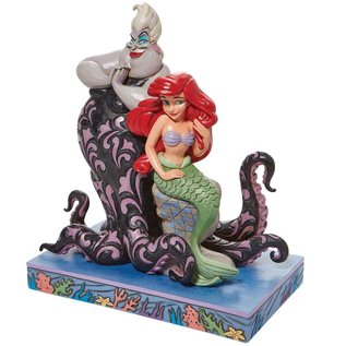 Enesco Showcase Collection - Disney Traditions La Petite Sirène - Ariel et Ursula "Malice et Maléfices" par Jim Shore