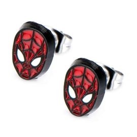 Bioworld Boucles d'Oreilles - Marvel Spider-Man - Visage de Spider-Man