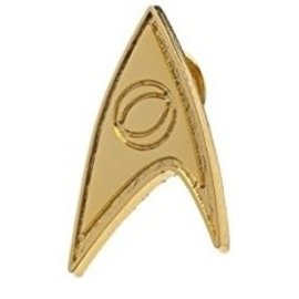 Bioworld Pin - Star Trek - Badge Starfleet Science Gold