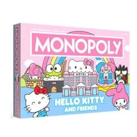 Hasbro Jeu de société - Sanrio Hello Kitty - Monopoly Hello Kitty and Friends Édition de Collection