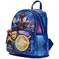 Loungefly Mini Backpack - Marvel Dr Strange in The Multiverse of Madness - Dr Strange and Company Glow in the Dark Faux Leather