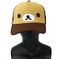 San-X Casquette - Rilakkuma - Visage de Rilakkuma Brune Trucker