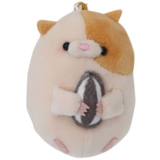 Crux Plush - Nikomei - Hamster Keychain Kihoruda