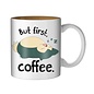 Silver Buffalo Mug - The Office - Snorlax But First, Coffee 20oz