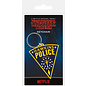 Pyramid International Keychain - Stranger Things - Hawkins Police Logo in Rubber