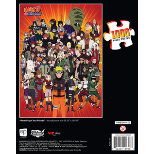 The OP Games Casse-tête - Naruto Shippuden - "Never Forget your Friends" 1000 Pieces