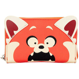 Loungefly Wallet - Disney Pixar Turning Red - Meilin Red Panda Faux Leather