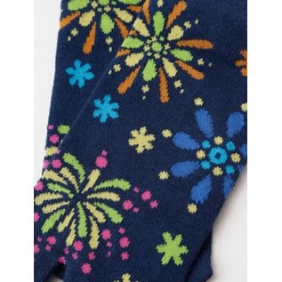 Kaya Chaussettes - Tabi - Feux d'Artifices Bleues 1 Paire 23-25cm