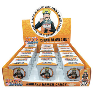 Boston America Corp Candy - Naruto Shippuden - Ichiraku Ramen Fruit Punch Flavor Metal Tin