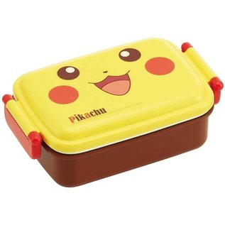 Skater Boîte Bento - Pokémon Pocket Monsters - Visage de Pikachu avec Séparateur 450ml