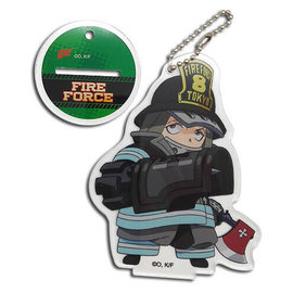 Kodansha Porte-clés - Fire Force - Akitaru Obi avec Standee en Acrylique