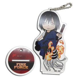 Kodansha Keychains - Fire Force - Shinmon Benimaru with Acrylic Standee