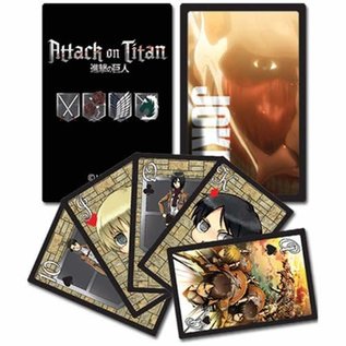 Great Eastern Entertainment Co. Inc. Playing Cards - Attack On Titan - Levi VS Titan