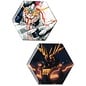 Great Eastern Entertainment Co. Inc. Pin - Mobile Suit Gundam Unicorn - Unicorn Gundam and RX-0 Unicorn Gundam 02 Banshee in Metal with Enamel Set of 2